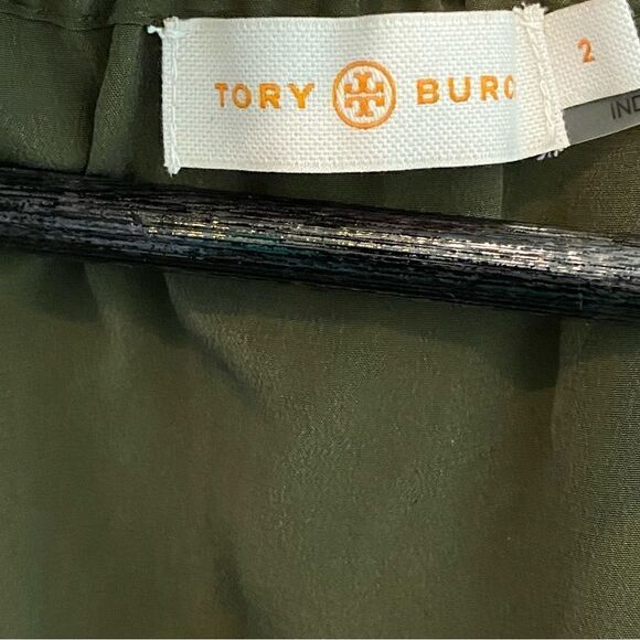 TORY BURCH Silk Top with Sequins and Embroidery Size 2 - Picture 4 of 6